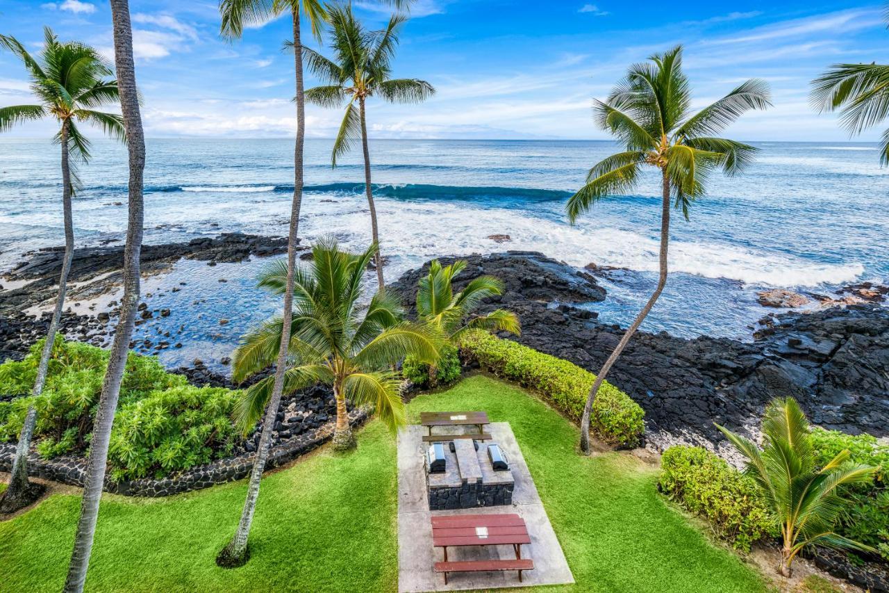 Oceanfront Luxury Condo Kailua-Kona Dış mekan fotoğraf