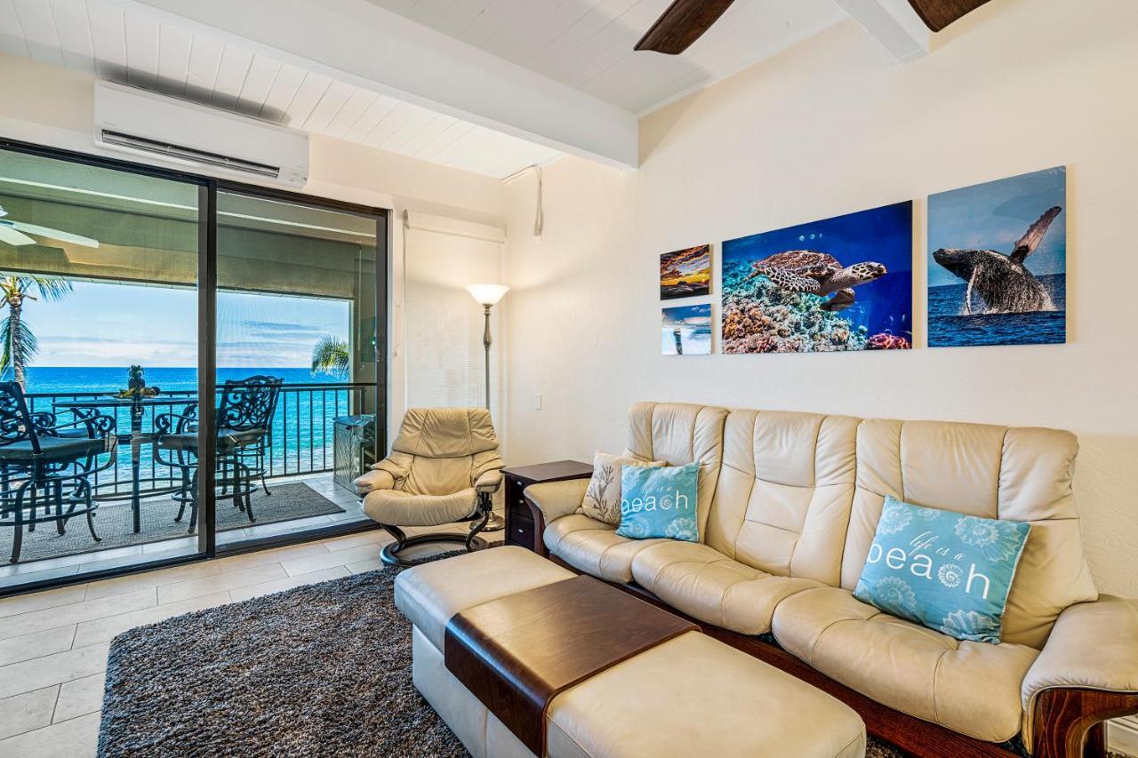 Oceanfront Luxury Condo Kailua-Kona Dış mekan fotoğraf