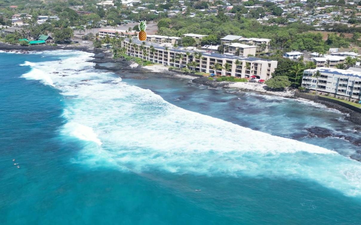 Oceanfront Luxury Condo Kailua-Kona Dış mekan fotoğraf